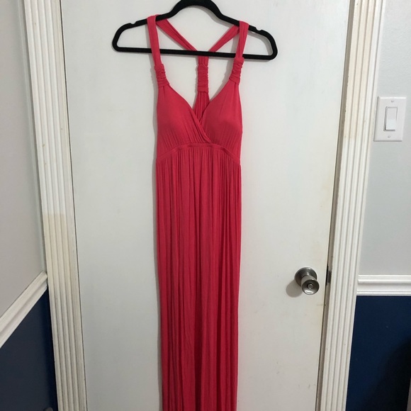 Pink Rose Dresses & Skirts - Coral Maxi Dress